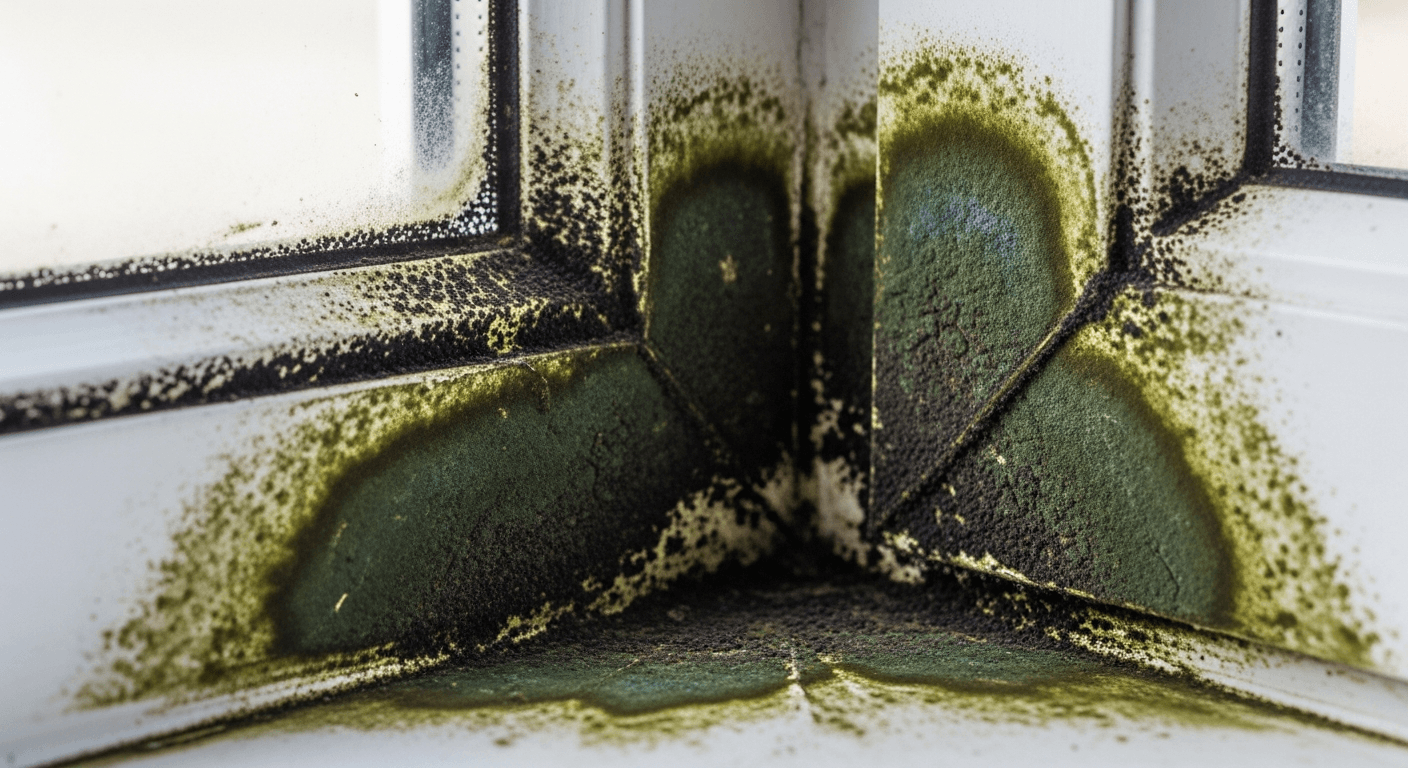 Moisissures dans la maison : causes, dangers et traitements